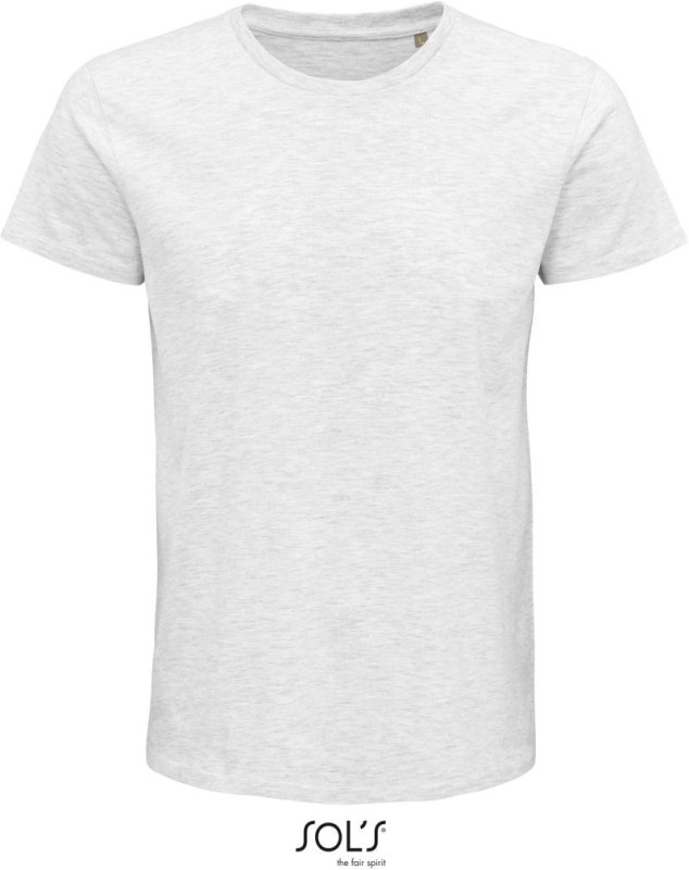 SOL´S Pioneer Men Pánské tričko z bio bavlny 25.3565 ash