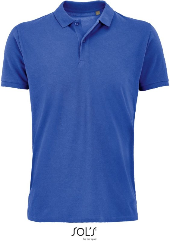 SOL´S Planet Men Pánské piqué polo z bio bavlny 25.3566 royal blue