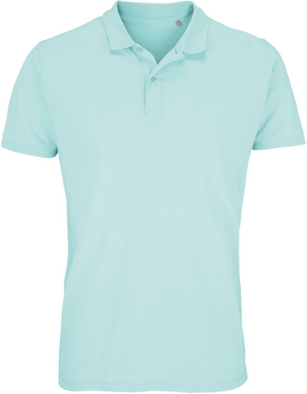 SOL´S Planet Men Pánské piqué polo z bio bavlny 25.3566 arctic blue
