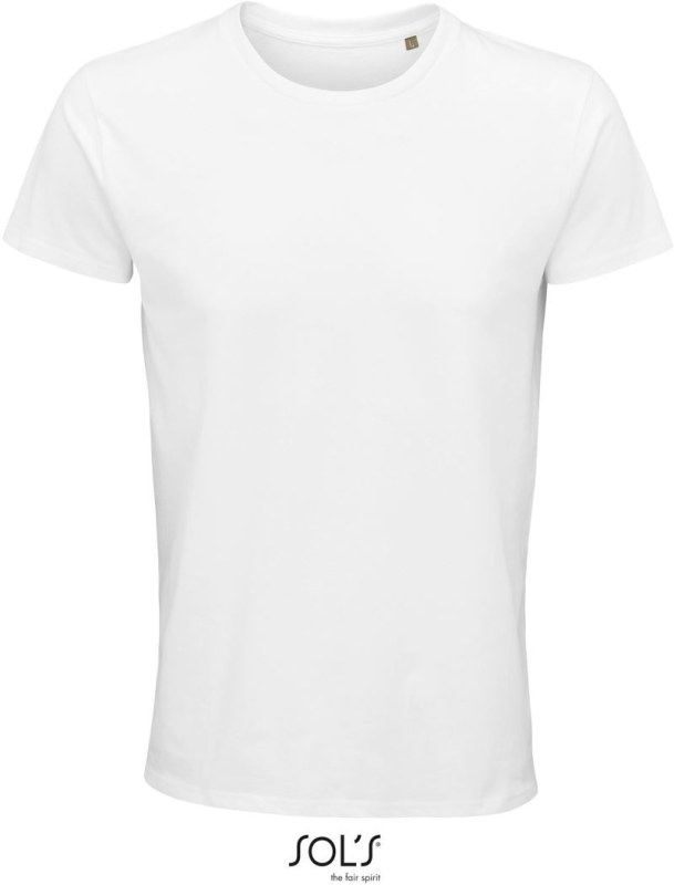 SOL´S Crusader Men Pánské tričko z bio bavlny 25.3582 white