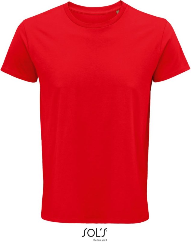 SOL´S Crusader Men Pánské tričko z bio bavlny 25.3582 red