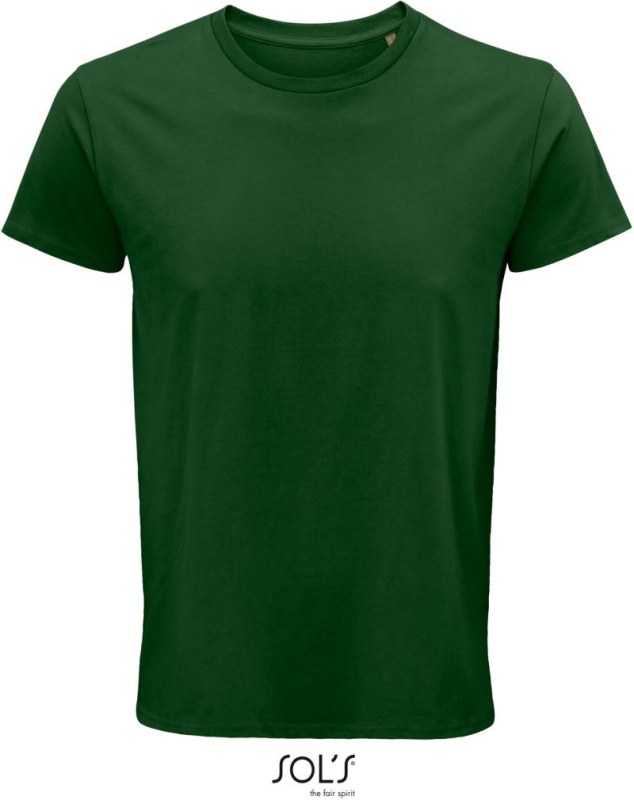 SOL´S Crusader Men Pánské tričko z bio bavlny 25.3582 bottle green