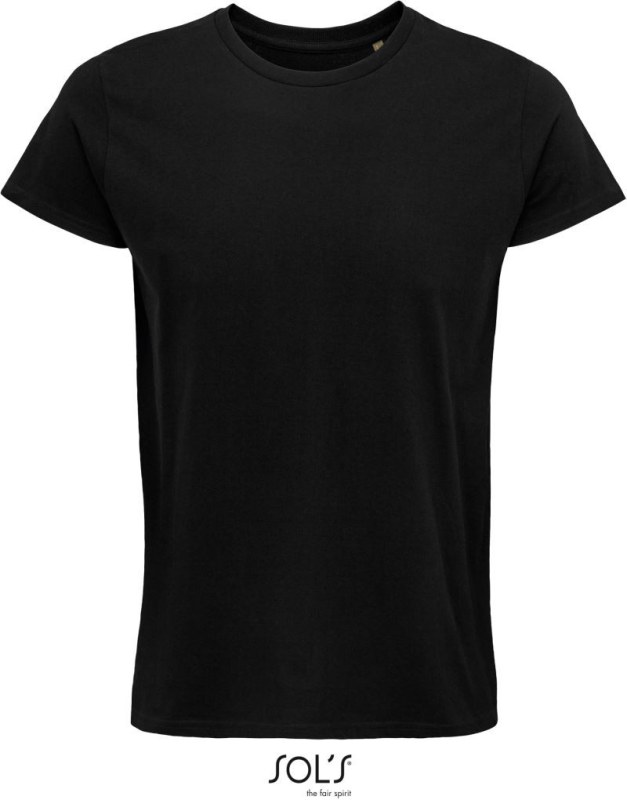 SOL´S Crusader Men Pánské tričko z bio bavlny 25.3582 deep black