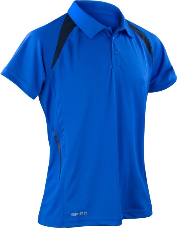 Spiro S 177M Pánské týmové piqué polo 29.177M royal/navy - Pánské oblečení trička