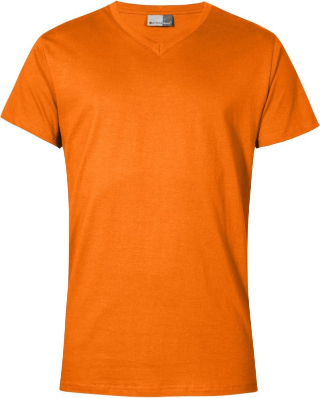 Promodoro 3025 Pánské tričko "Premium" s výstřihem do V 40.3025 orange