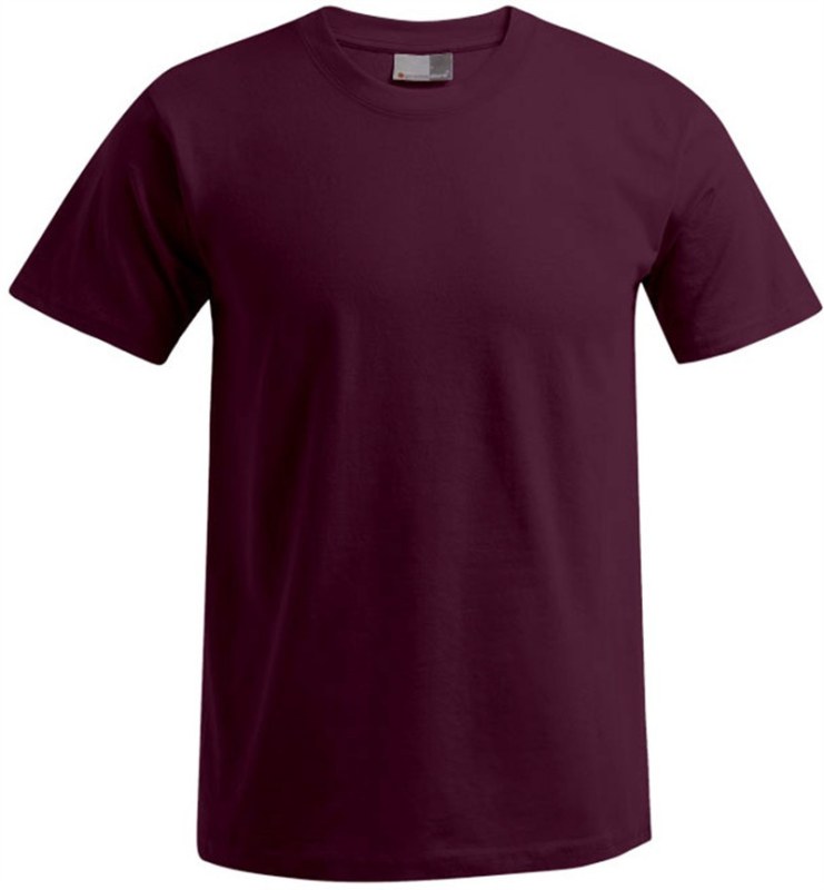 Promodoro 3099 (XS-6XL) Pánské tričko "Premium" 40.3099 burgundy