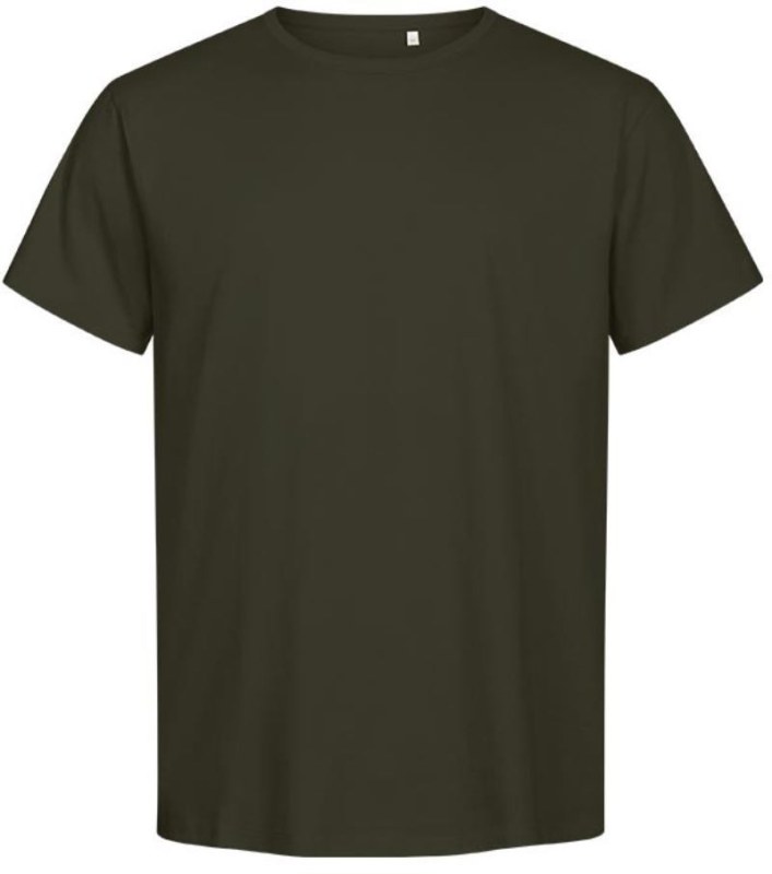 Promodoro 3090 (7XL-8XL) Pánské tričko bio premium 40.309X khaki - Pánské oblečení trička
