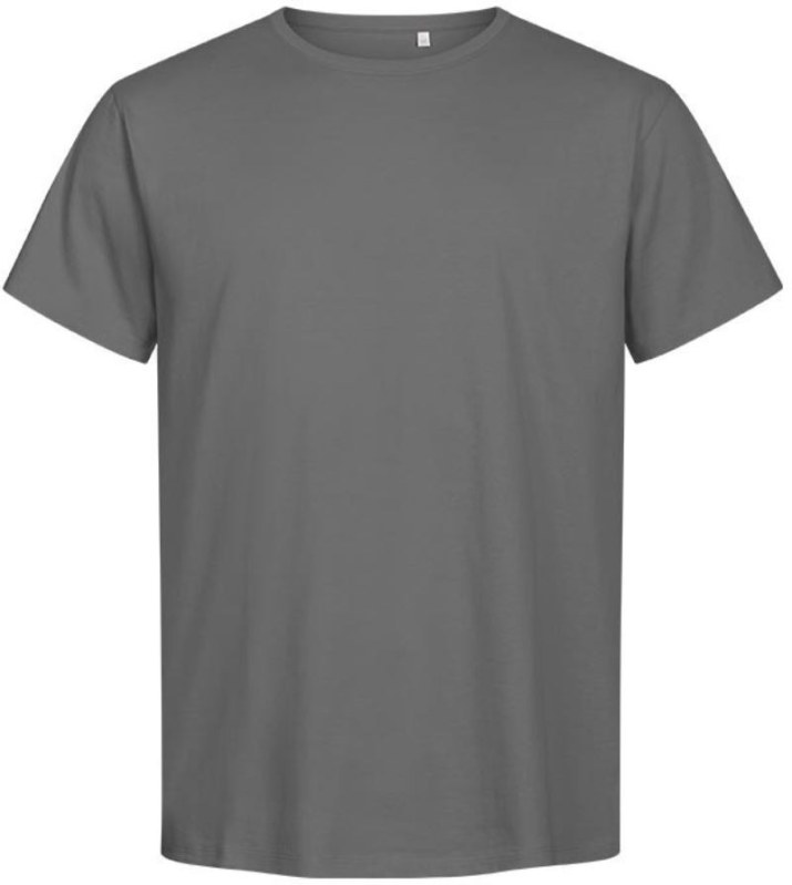 Promodoro 3090 (7XL-8XL) Pánské tričko bio premium 40.309X steel grey - Pánské oblečení trička