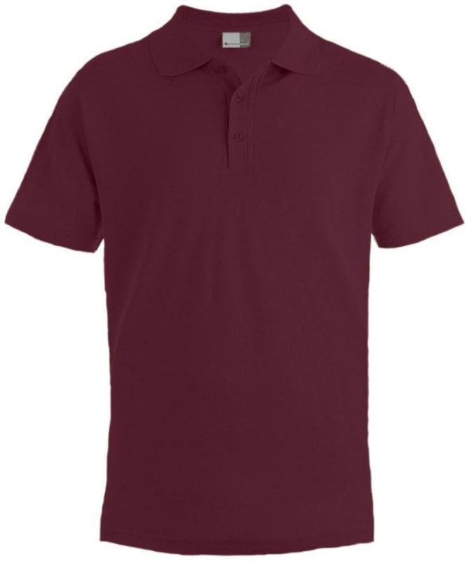 Promodoro 4001 Pánské piqué polo "Superior" 40.4001 burgundy - Pánské oblečení trička