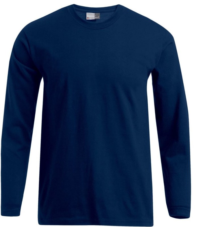 Promodoro 4099 Pánské tričko "Premium" s dlouhým rukávem 40.4099 navy