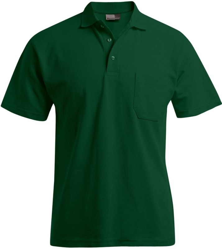 Promodoro 4100 Pánské polo s náprsní kapsou Heavy Piqué 40.4100 forest