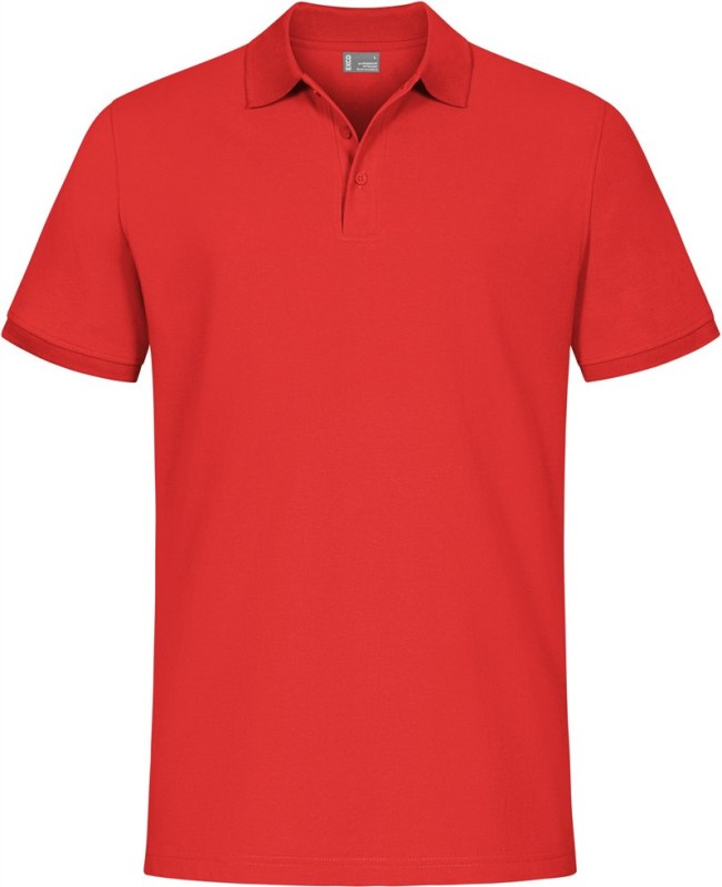 Promodoro 4400 Pánské pracovní piqué polo - EXCD 40.4400 fire red