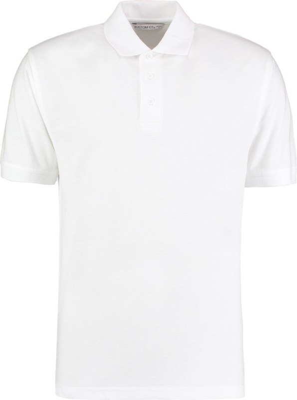 Kustom Kit KK 403 Pánské piqué polo "Superwash" 43.0403 white - Pánské oblečení trička