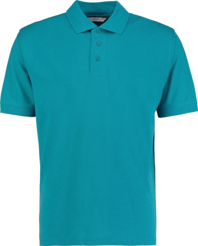 Kustom Kit KK 403 Pánské piqué polo "Superwash" 43.0403 jade - Pánské oblečení trička