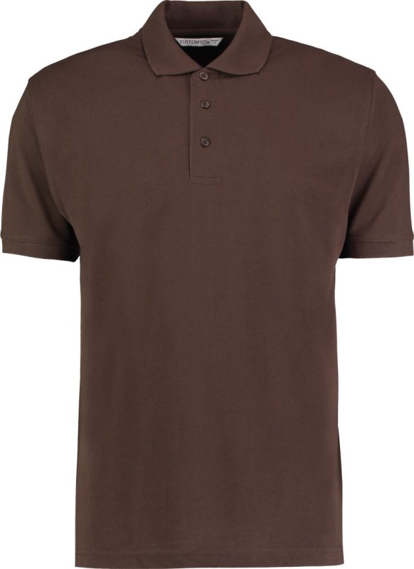 Kustom Kit KK 403 Pánské piqué polo "Superwash" 43.0403 chocolate