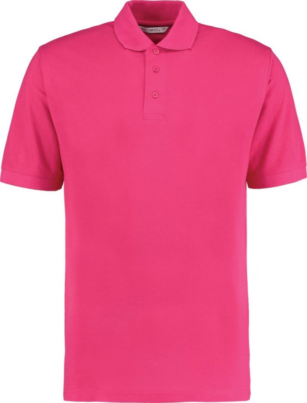 Kustom Kit KK 403 Pánské piqué polo "Superwash" 43.0403 raspberry - Pánské oblečení trička