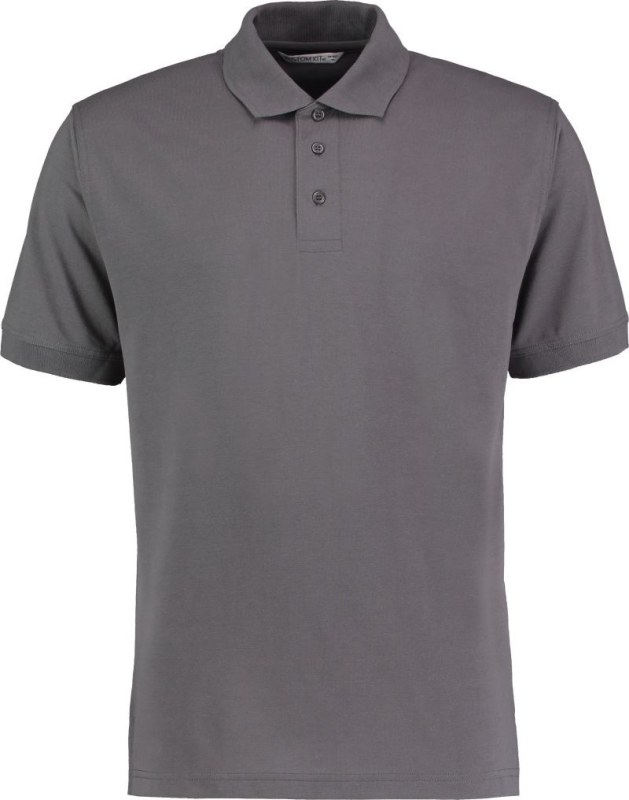 Kustom Kit KK 403 Pánské piqué polo "Superwash" 43.0403 charcoal - Pánské oblečení trička
