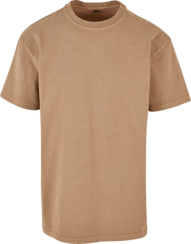 Build your Brand BY 189 Pánské tričko "Acid Wash" 56.0189 union beige