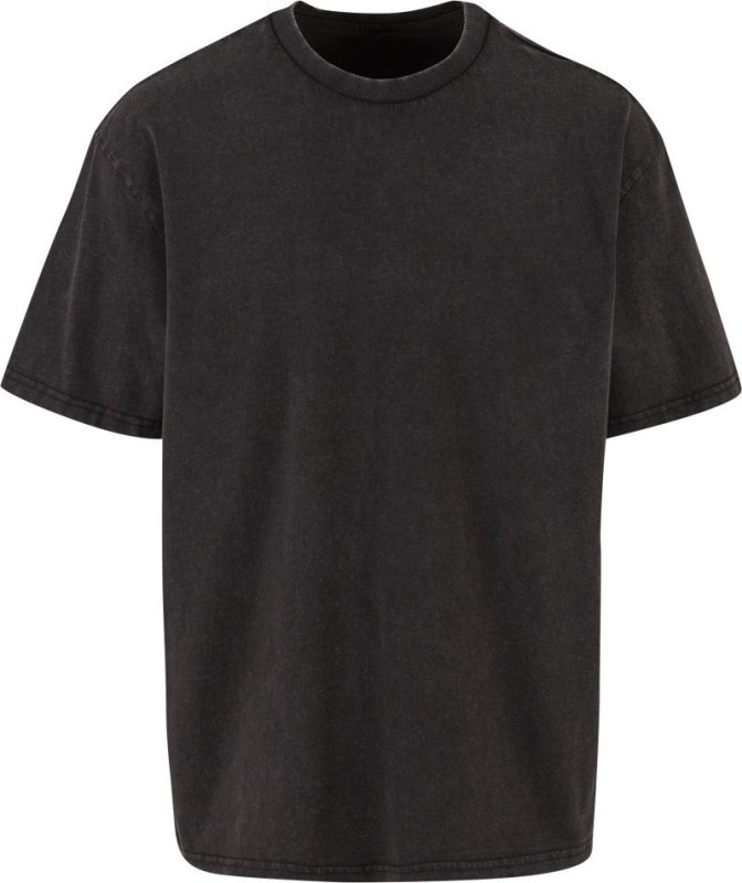 Build your Brand BY 307 Pánské těžké tričko "Vintage" 56.0307 black