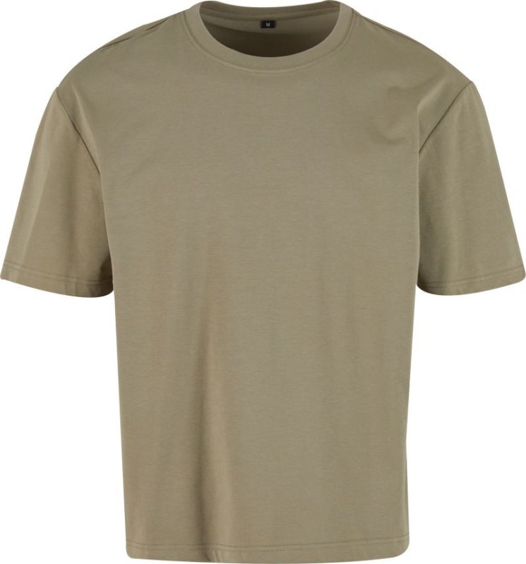 Build your Brand BY 364 Pánské těžké tričko Sorona® 56.0364 pale olive