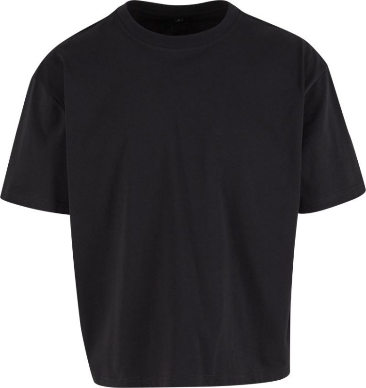 Build your Brand BY 439 Pánské těžké tričko "Cropped Oversize" 56.0439 black