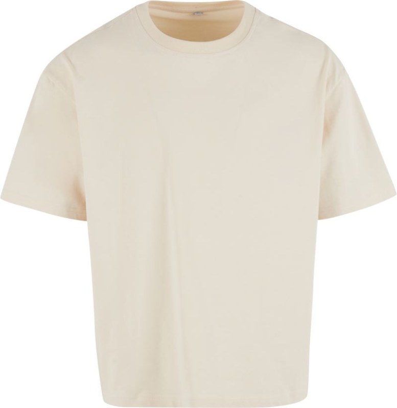 Build your Brand BY 439 Pánské těžké tričko "Cropped Oversize" 56.0439 sand
