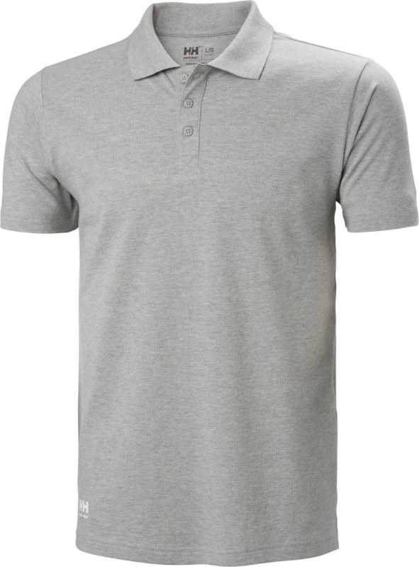 Helly Hansen Classic 2.0 79398 Pánské piqué polo "Classic 2.0" 59.9398 grey melange - Pánské oblečení trička