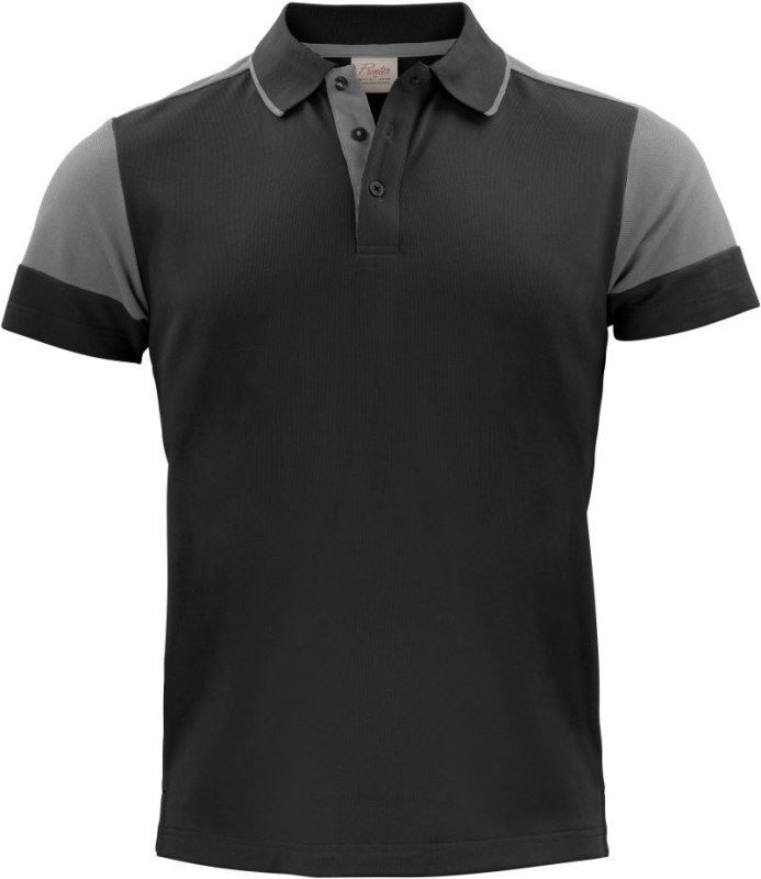 Printer Prime Polo Men Pánské piqué polo z těžké bavlny 61.5024 black/anthracite
