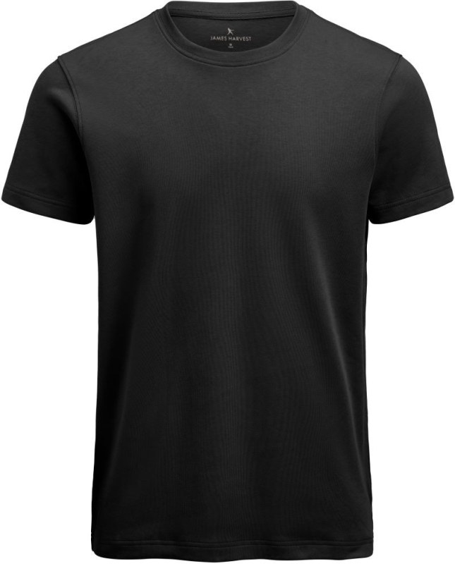 James Harvest Scarsdale T-Shirt Men Pánské těžké tričko 62.4021 black - Pánské oblečení trička