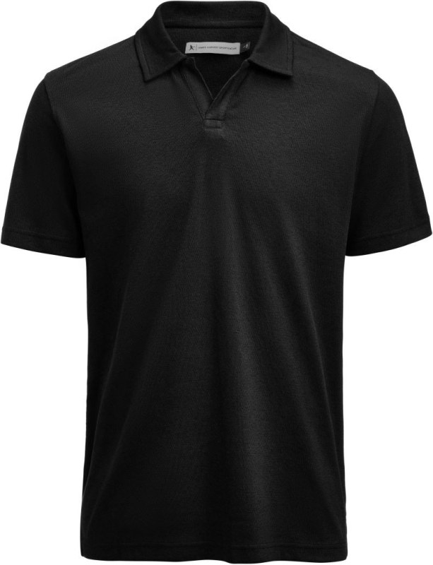 James Harvest Scarsdale Polo Men Pánské piqué polo z těžké bavlny 62.5002 black