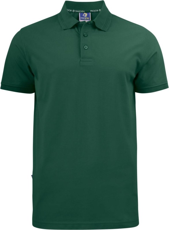 ProJob 2021 Pique Polo Pánské pracovní piqué polo z těžké bavlny 64.2021 forest green