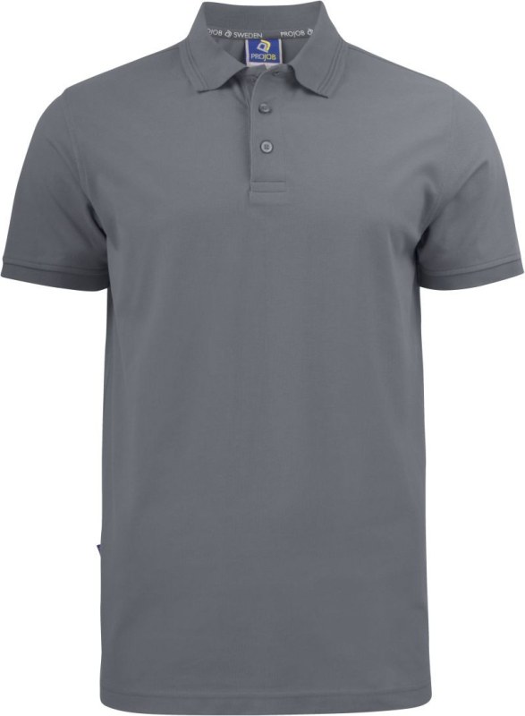 ProJob 2021 Pique Polo Pánské pracovní piqué polo z těžké bavlny 64.2021 grey