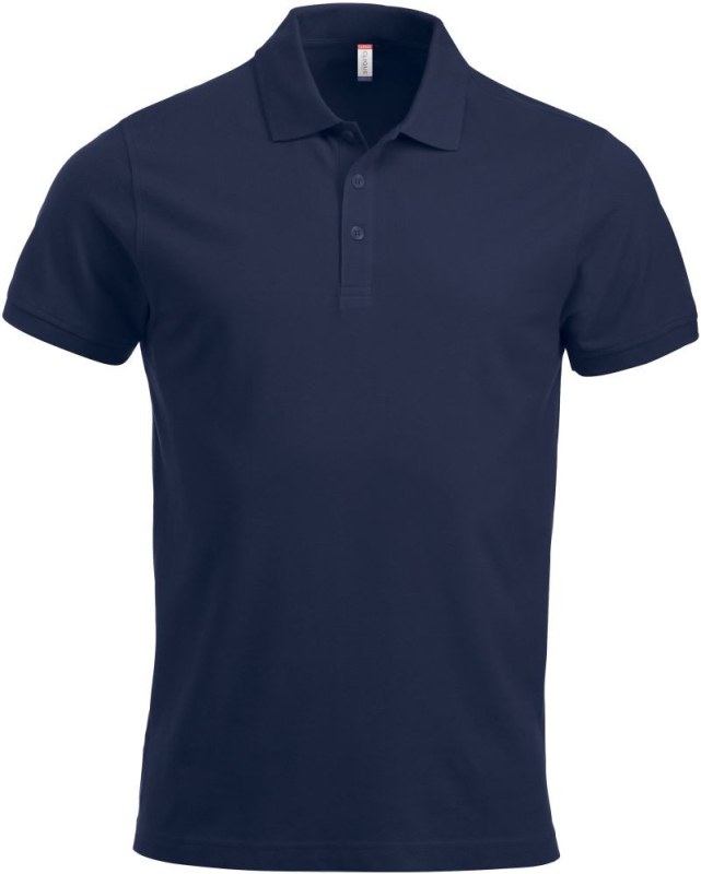 Clique Classic Lincoln S/S Pánské piqué polo z těžké bavlny 67.8244 dark navy