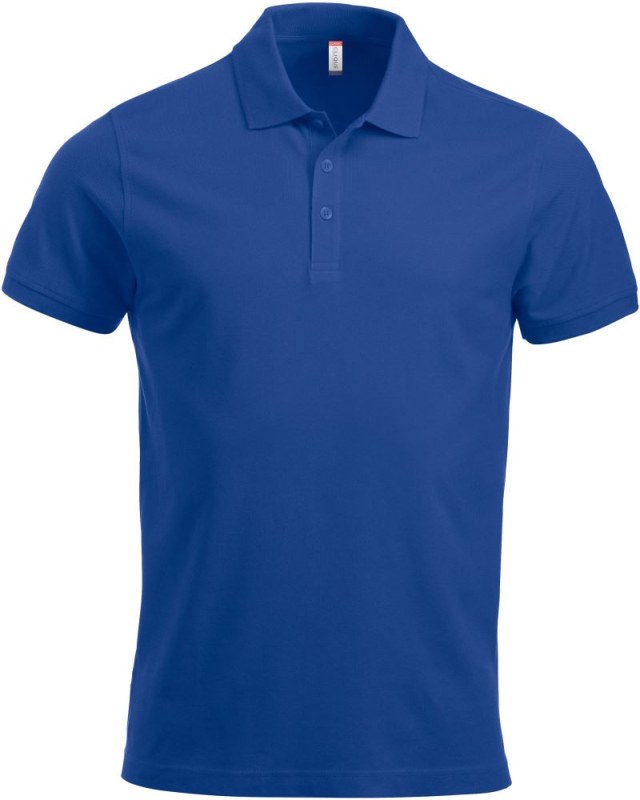 Clique Classic Lincoln S/S Pánské piqué polo z těžké bavlny 67.8244 deep blue