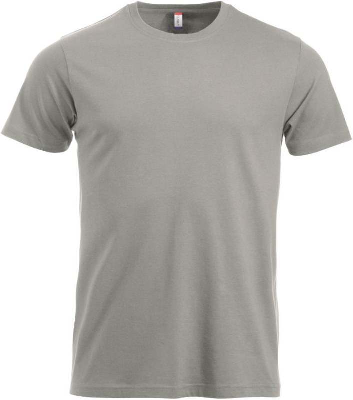 Clique New Classic-T Pánské tričko 67.9360 silver