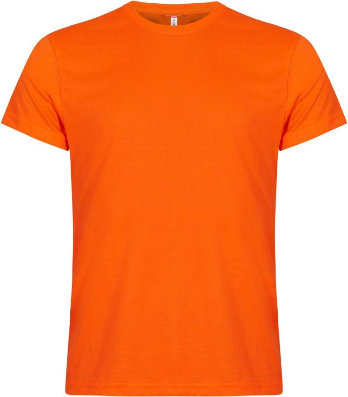 Clique New Classic-T Pánské tričko 67.9360 visibility orange