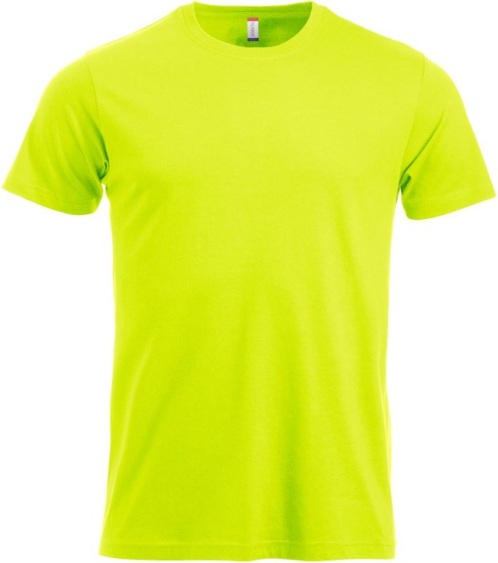 Clique New Classic-T Pánské tričko 67.9360 visibility green