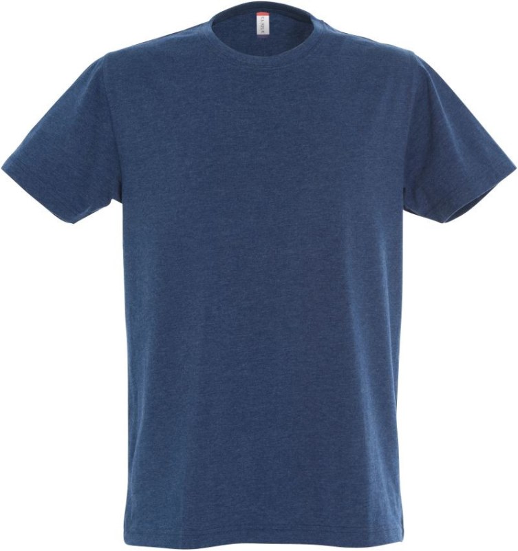 Clique New Classic-T Pánské tričko 67.9360 blue melange