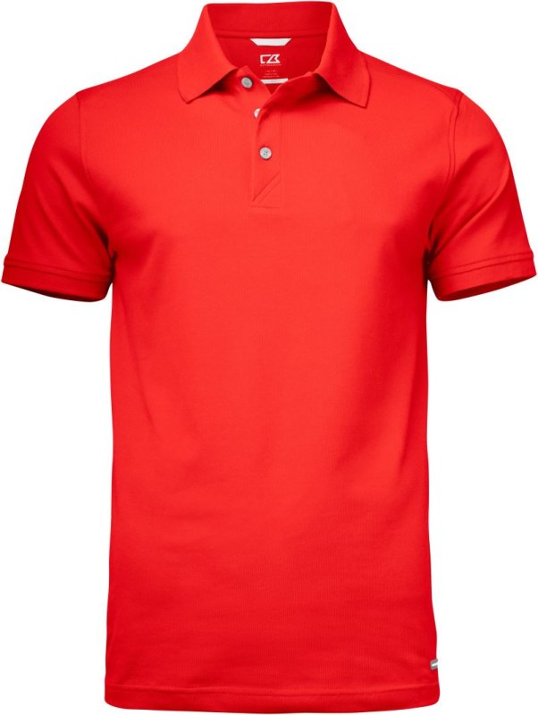 Cutter & Buck Advantage Polo Men Pánské piqué polo 68.4418 red