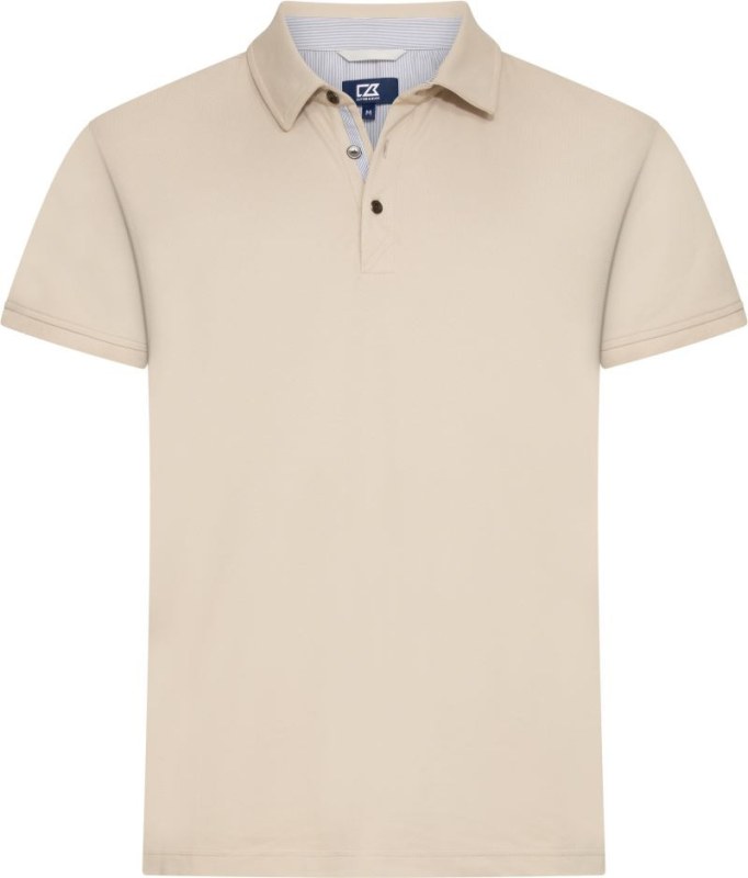 Cutter & Buck Advantage Premium Polo M Pánské piqué polo 68.4420 beige - Pánské oblečení trička