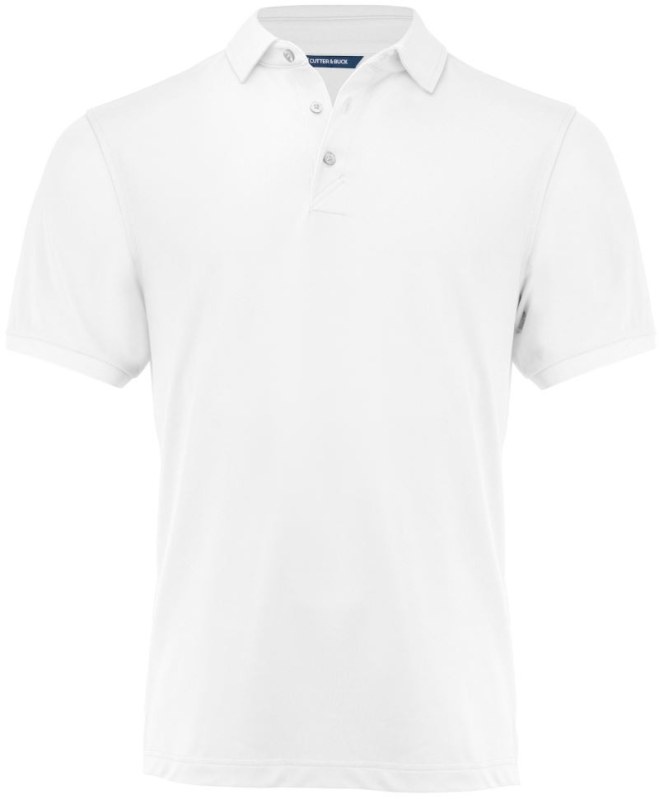 Cutter & Buck Virtue Polo Solid Men Pánské funkční polo 68.4434 white