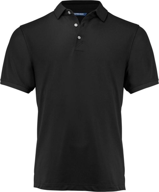 Cutter & Buck Virtue Polo Solid Men Pánské funkční polo 68.4434 black - Pánské oblečení trička