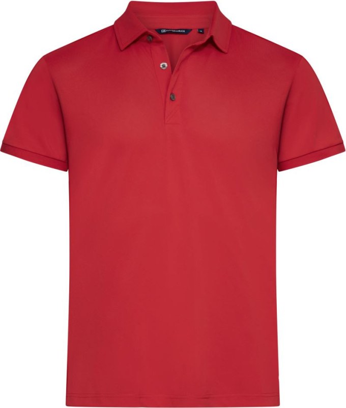Cutter & Buck Virtue Polo Solid Men Pánské funkční polo 68.4434 red