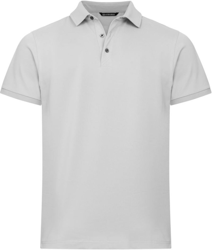 Cutter & Buck Virtue Polo Solid Men Pánské funkční polo 68.4434 silver
