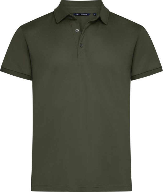 Cutter & Buck Virtue Polo Solid Men Pánské funkční polo 68.4434 ivy green
