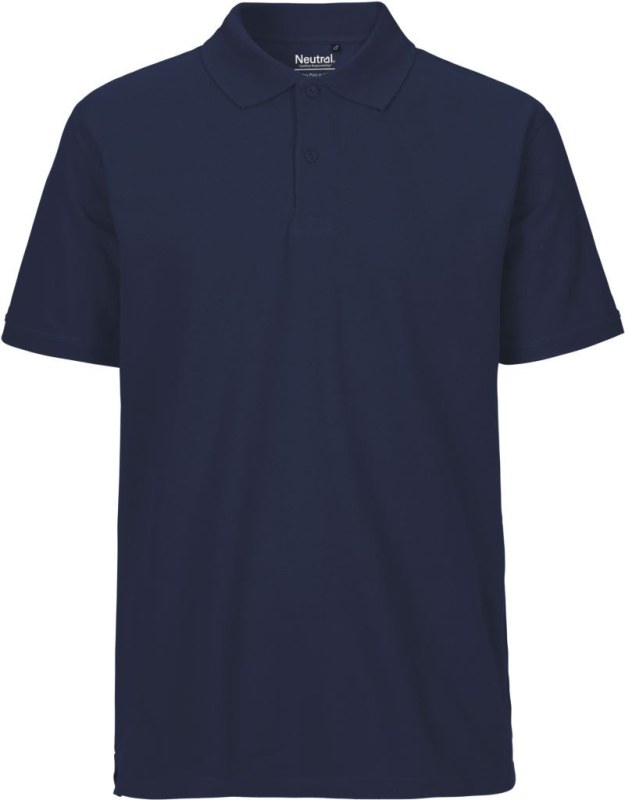 Neutral O 20080 Pánské piqué polo z bio bavlny 77.2080 navy