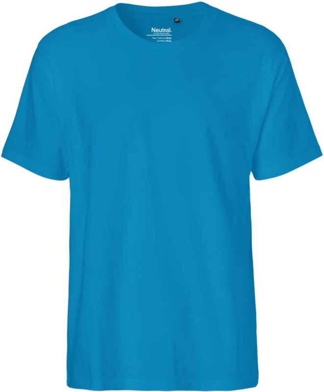 Neutral O 60001 Pánské tričko z těžké bio bavlny 77.6001 sapphire