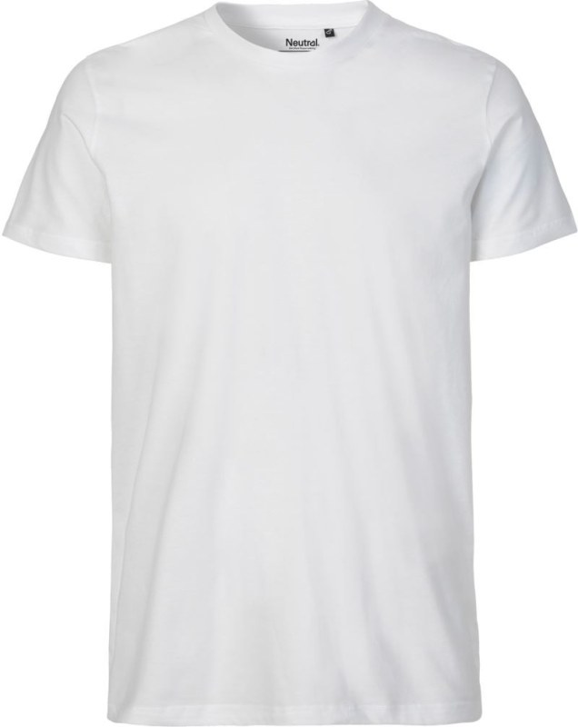 Neutral O 61001 Pánské tričko z bio bavlny 77.6101 white