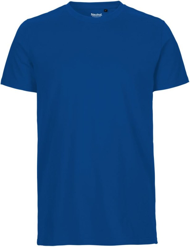 Neutral O 61001 Pánské tričko z bio bavlny 77.6101 royal