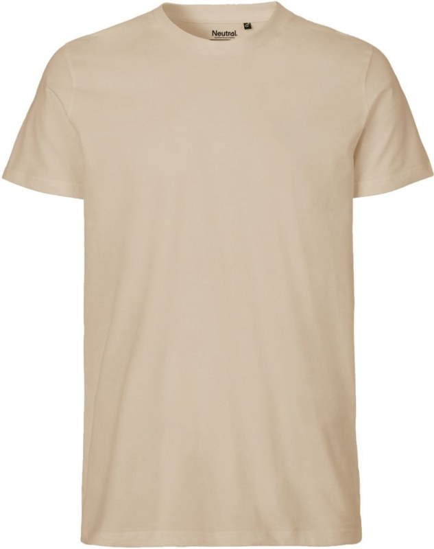 Neutral O 61001 Pánské tričko z bio bavlny 77.6101 sand